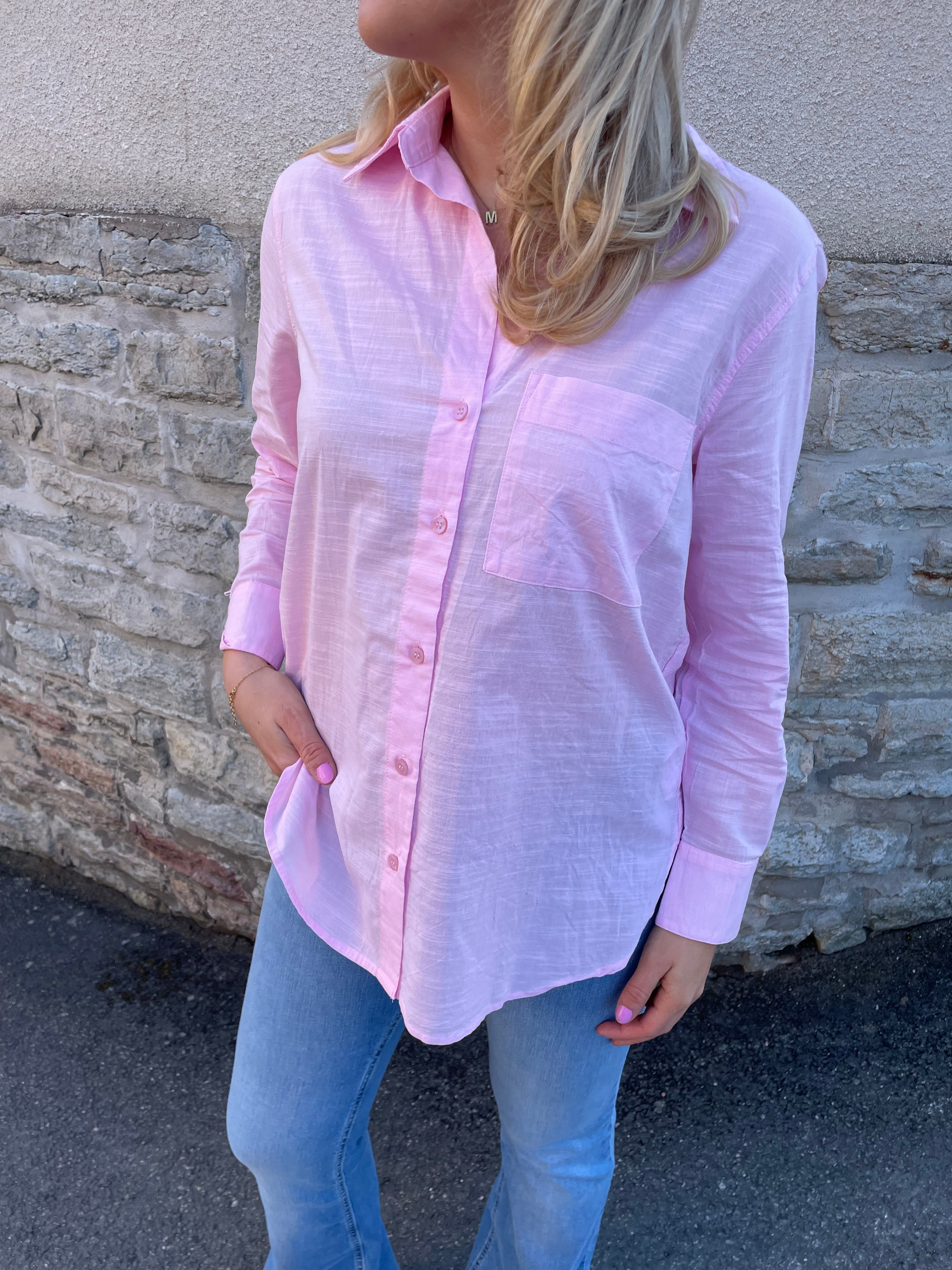 ONLSALINA L/S Shirt - Rosa